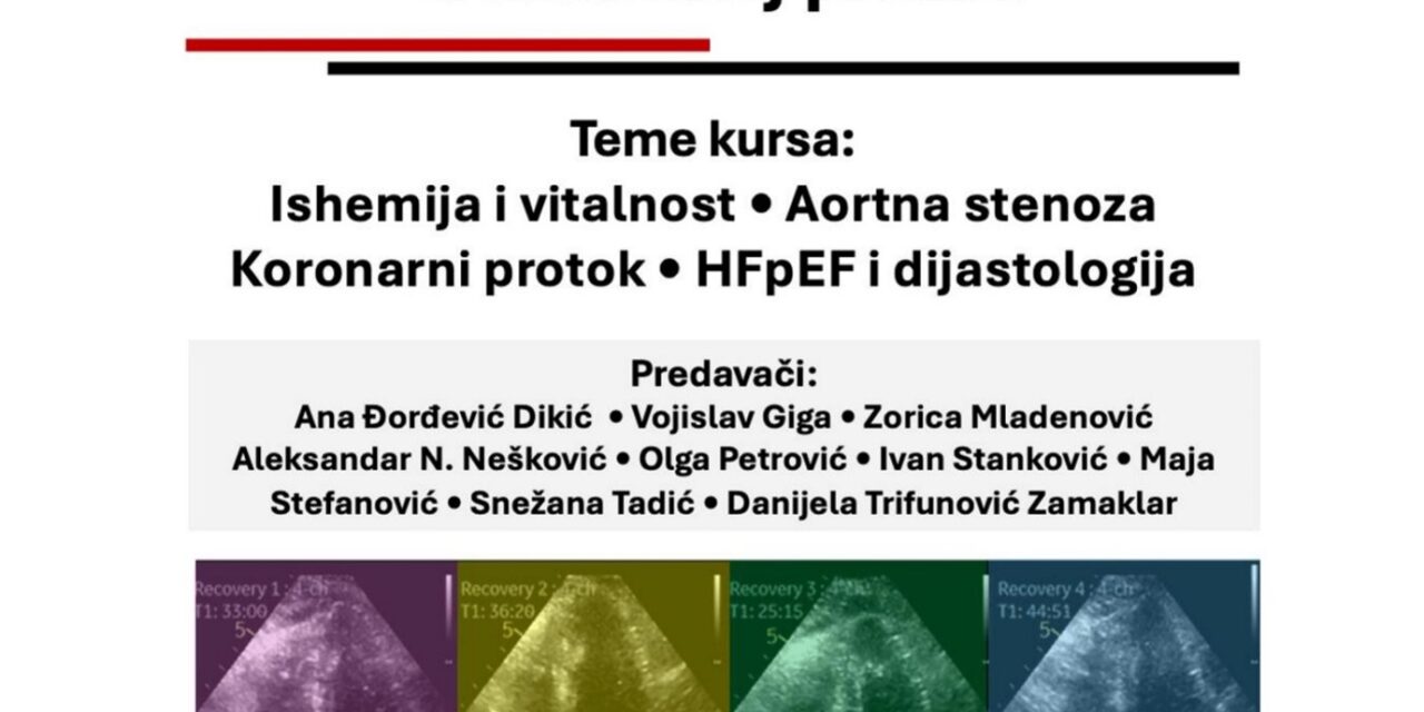 KURS STRES EHOKARDIOGRAFIJA u kliničkoj praksi